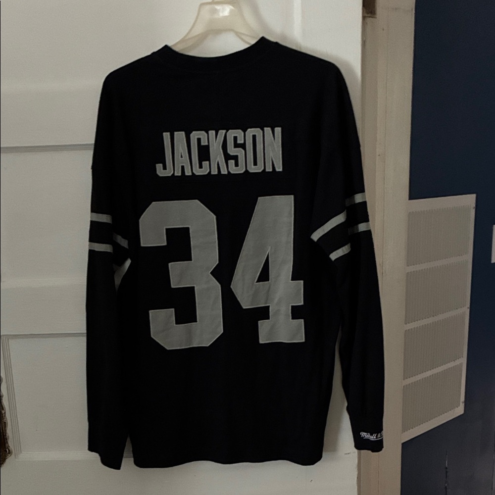 Mitchell & Ness Black and Gray Jersey